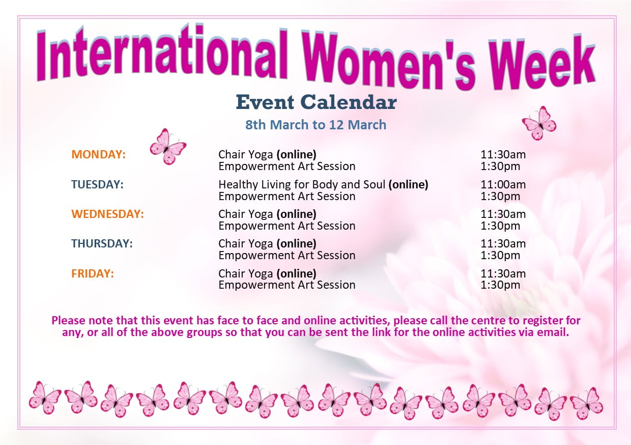 International Women’s Week Events at BWGHC – Blacktown Women's and ...