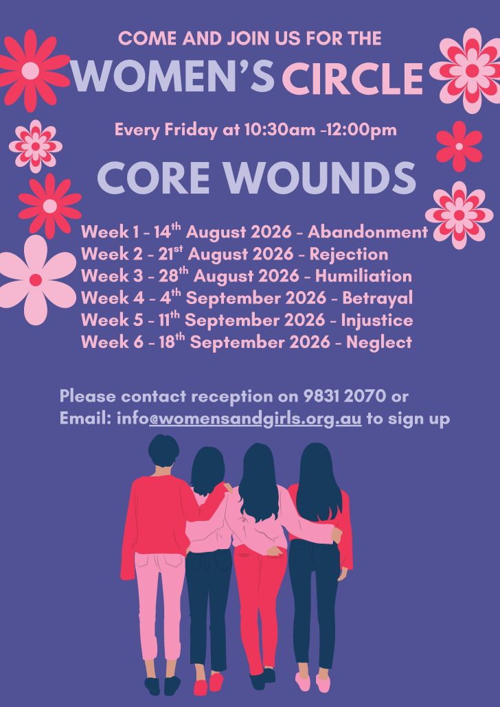 Women's circle: Core wounds