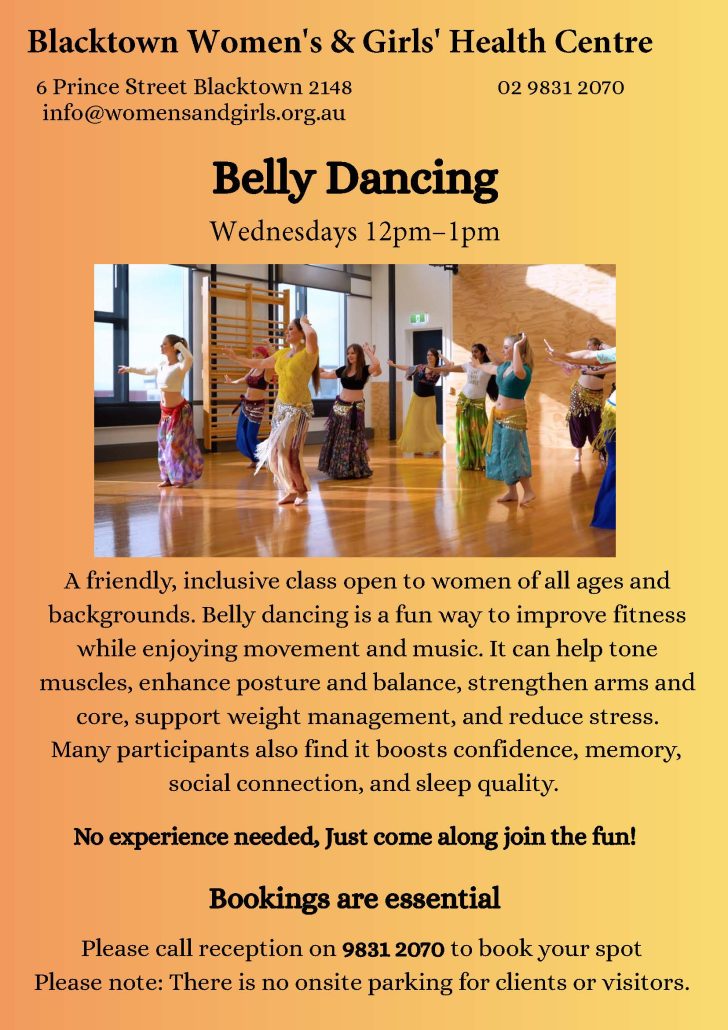 Belly dancing for beginners!