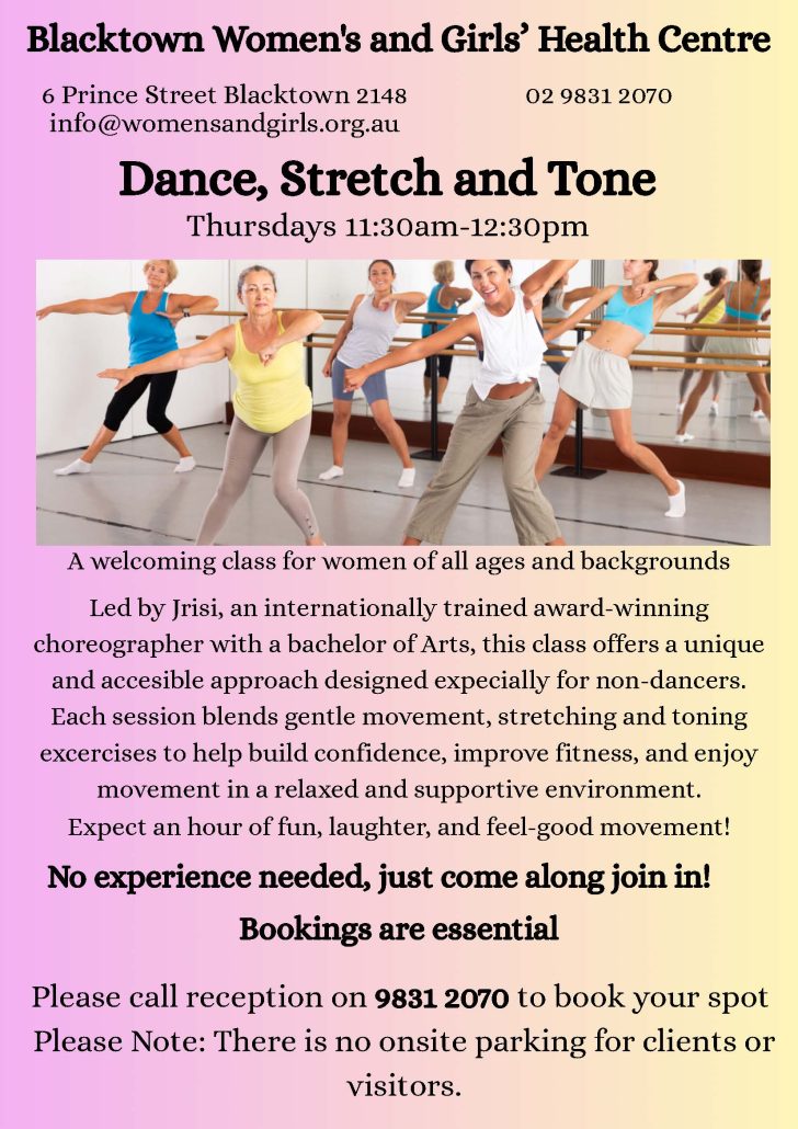 Dance, Stretch & Tone your physical health
