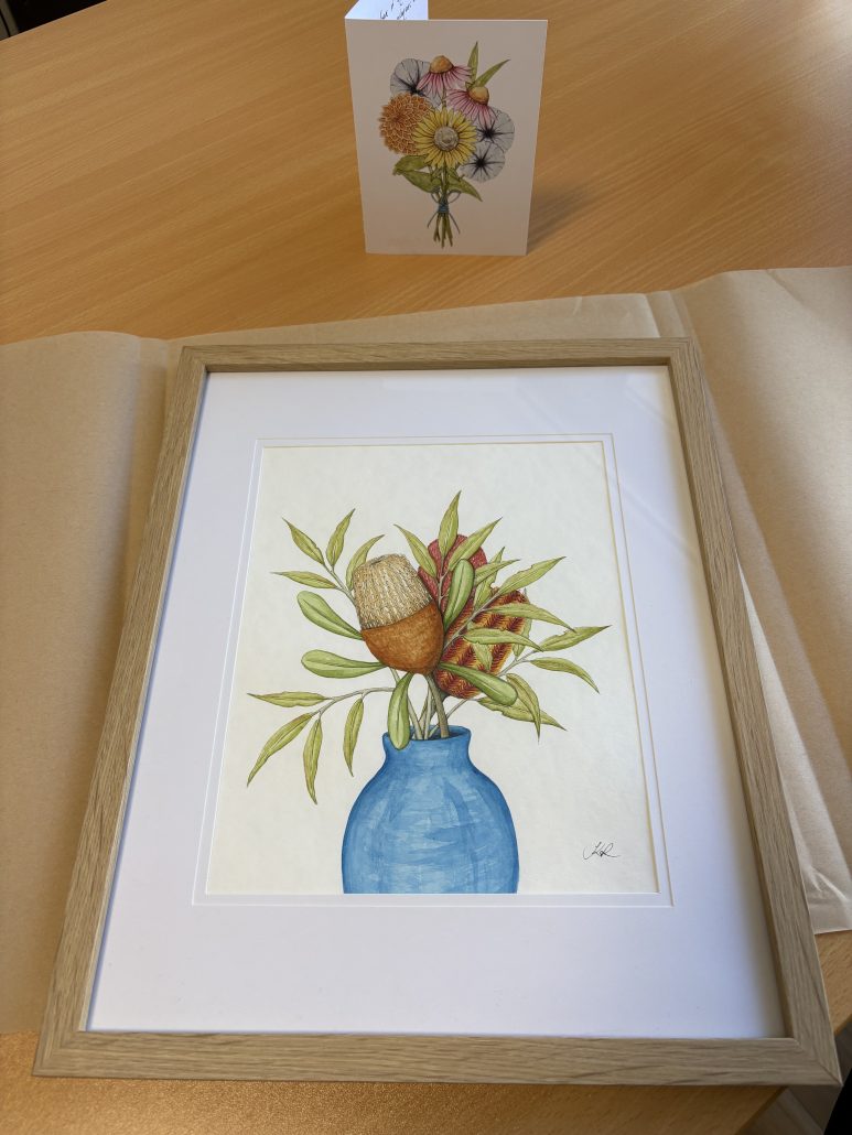 New KateRyan art in our counselling rooms!